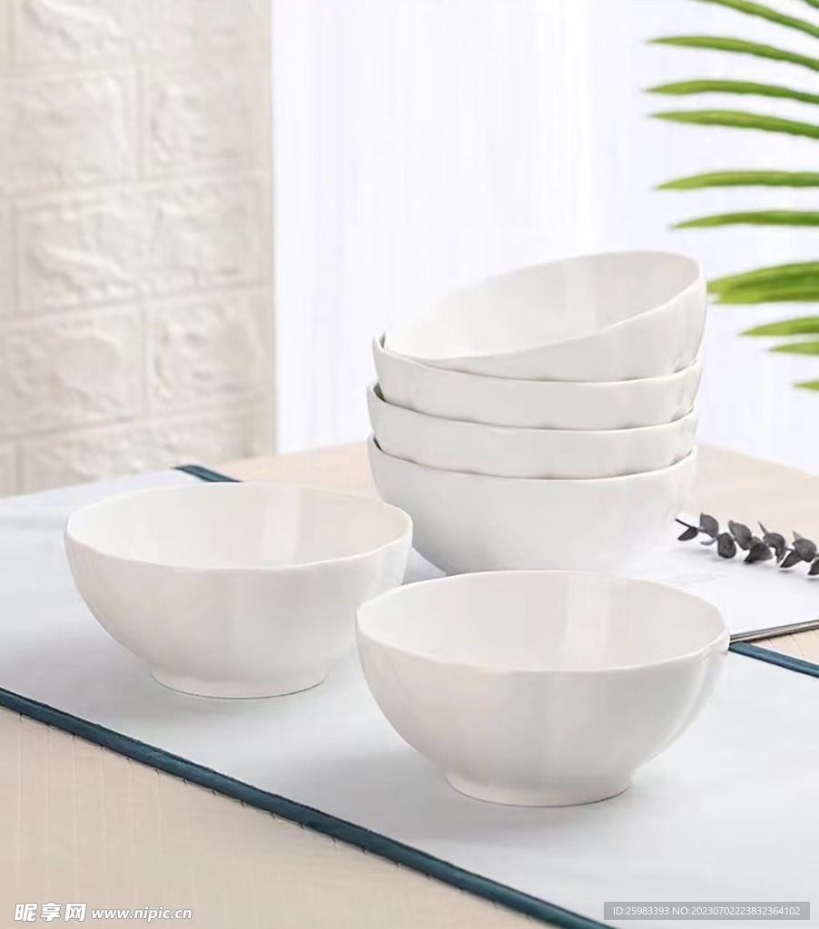 白瓷餐具