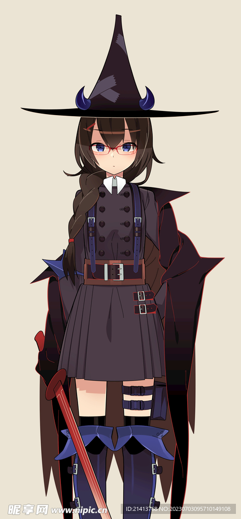 手繪動漫插畫 