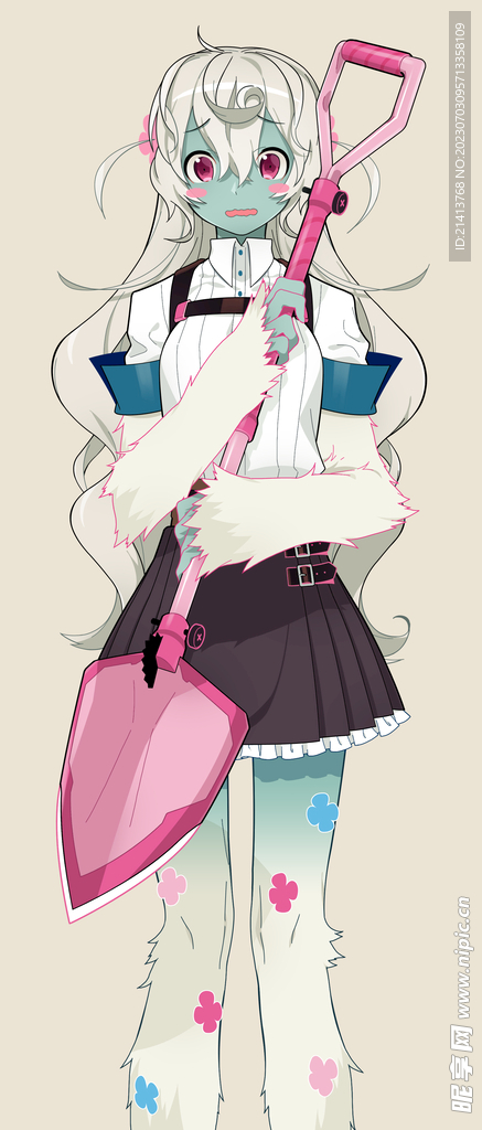 手繪動漫插畫 
