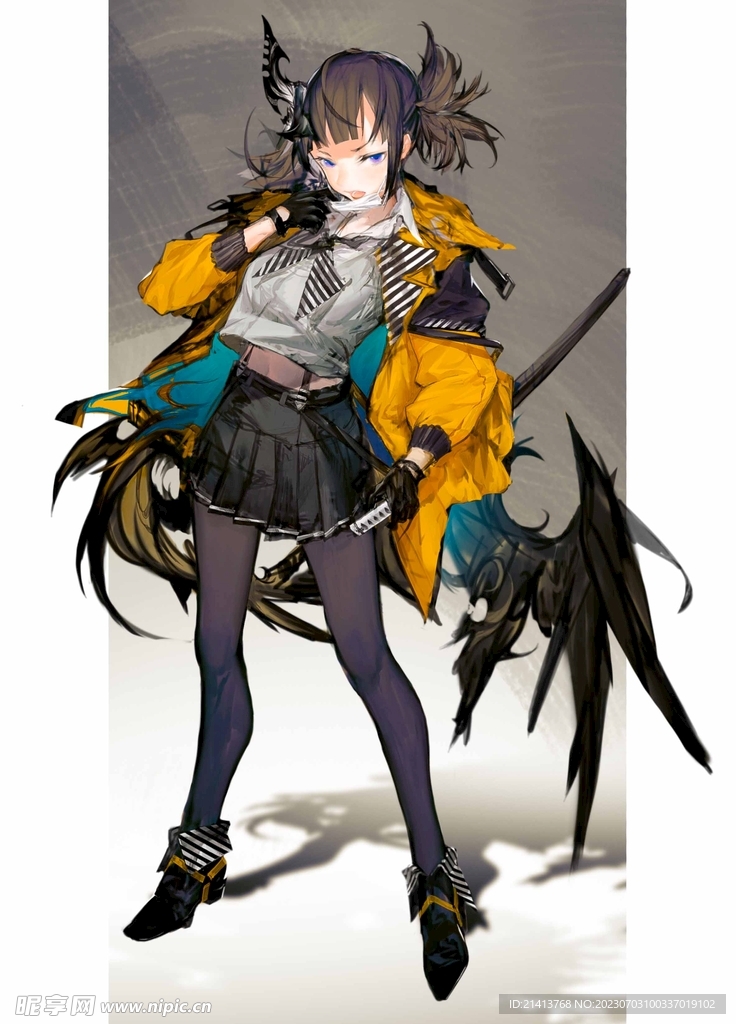 手繪動漫插畫 