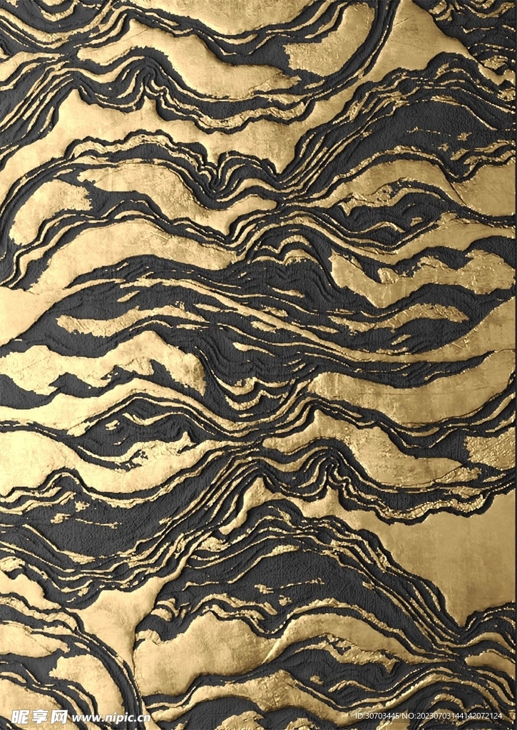 黑金紋理