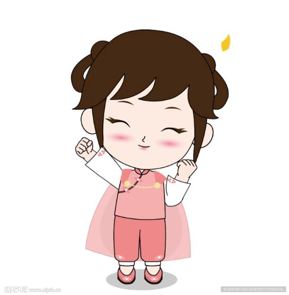 妙手倍佳吉祥物女孩