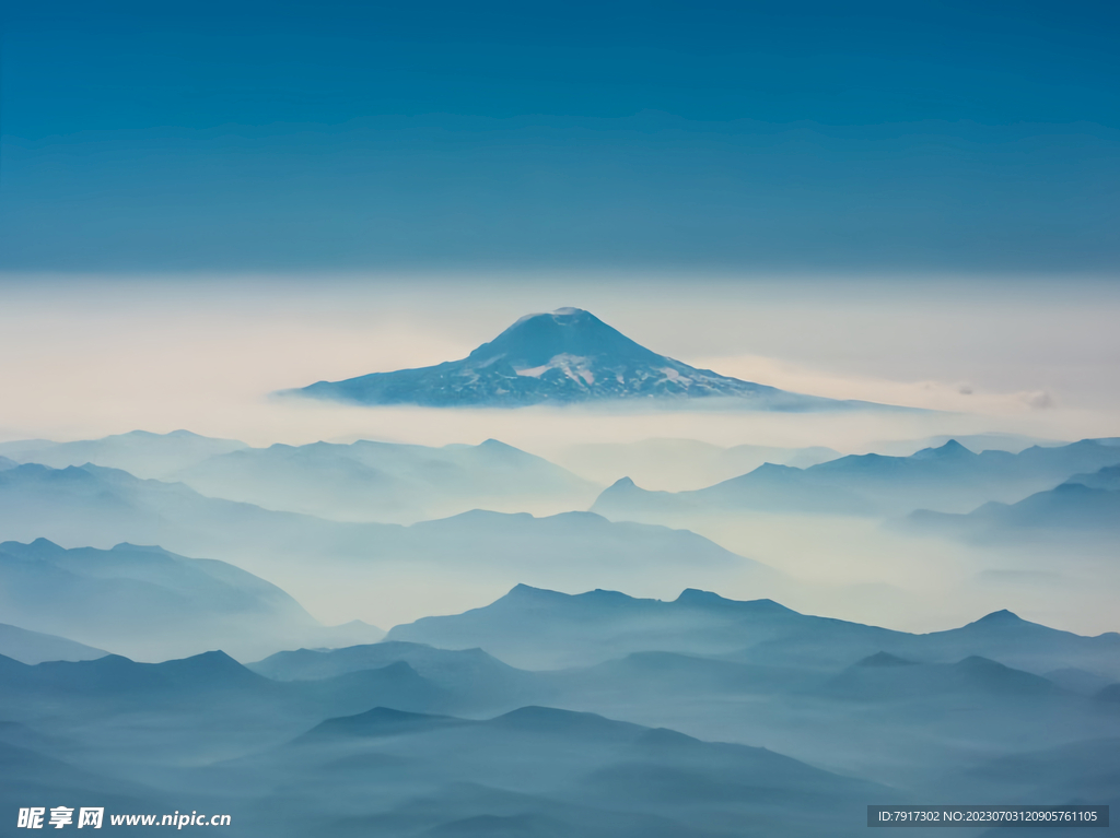 華盛頓州的山峰