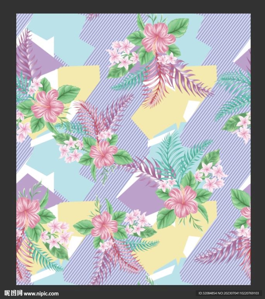 熱帶樹葉花