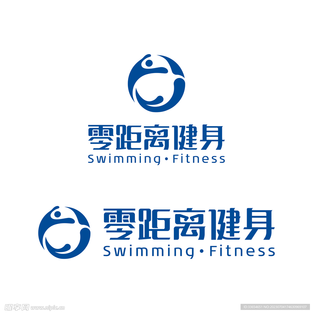 零距离健身 logo