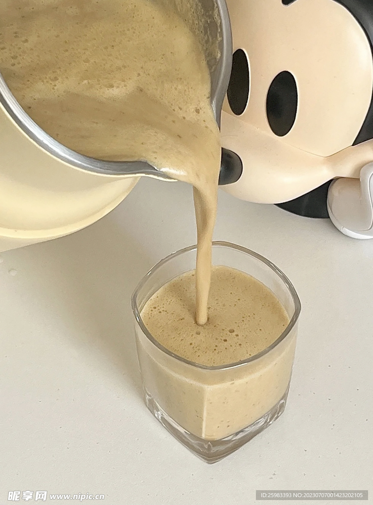 自磨的豆漿
