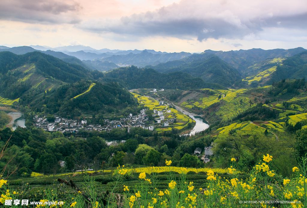 古鎮(zhèn)婺源旅游風(fēng)景