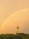 雨后彩虹 塔