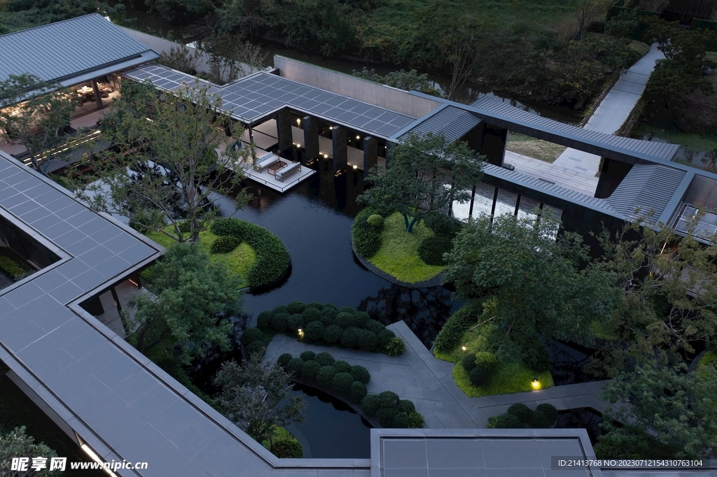 中式庭院建筑