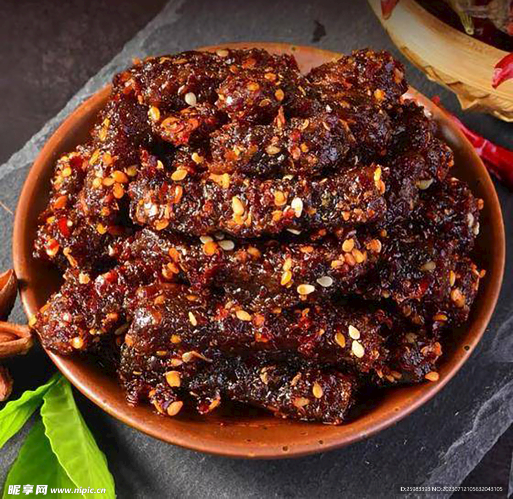 麻辣牛肉干