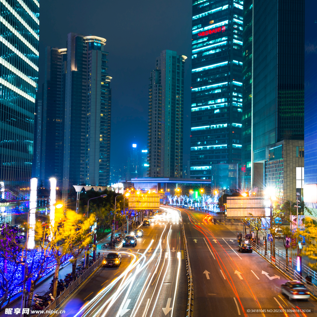 城市夜景大圖