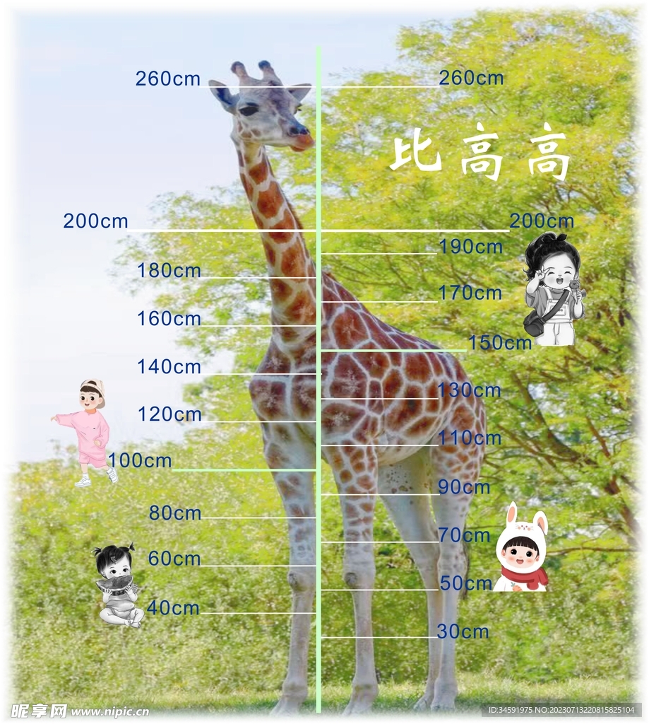 比高高
