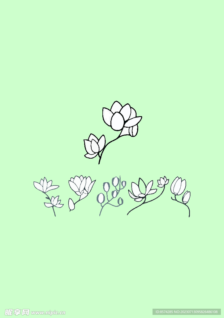 簡(jiǎn)筆畫花卉