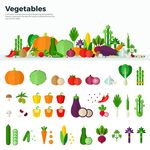 AI矢量蔬菜图片