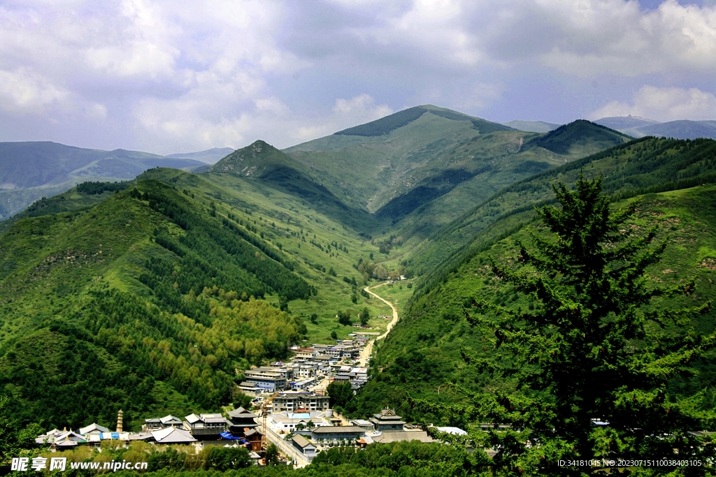 五臺(tái)山風(fēng)景