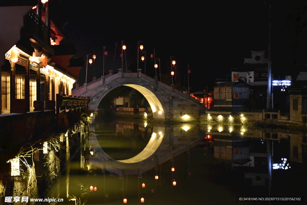 古鎮西塘夜景