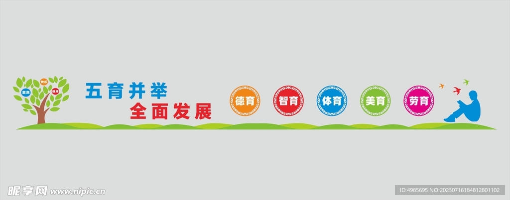學校五育造型