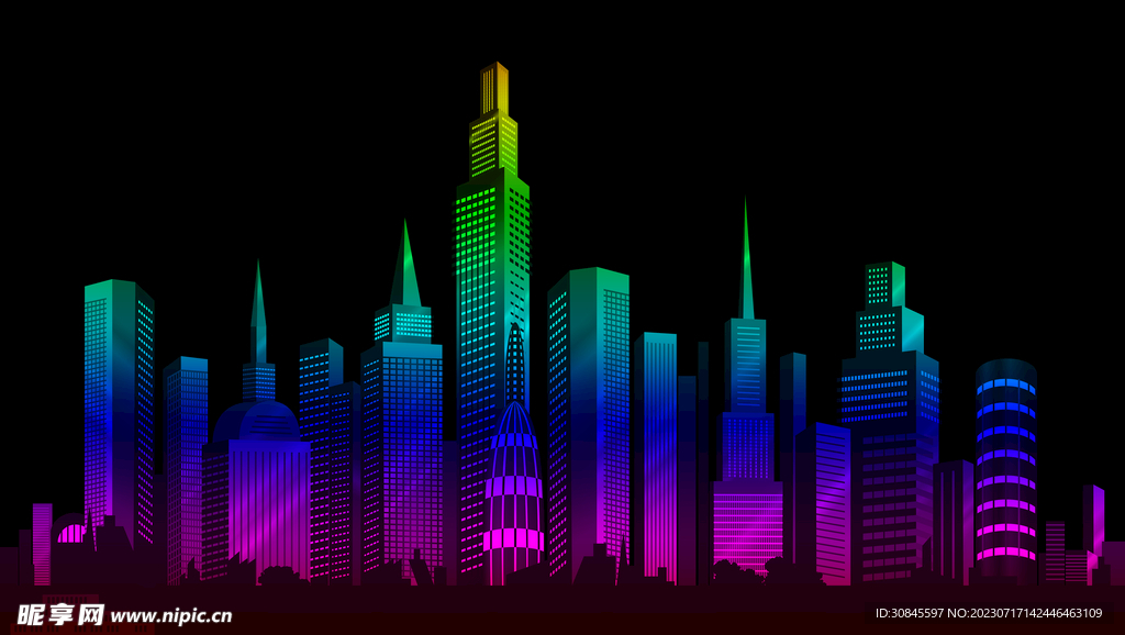 城市夜景