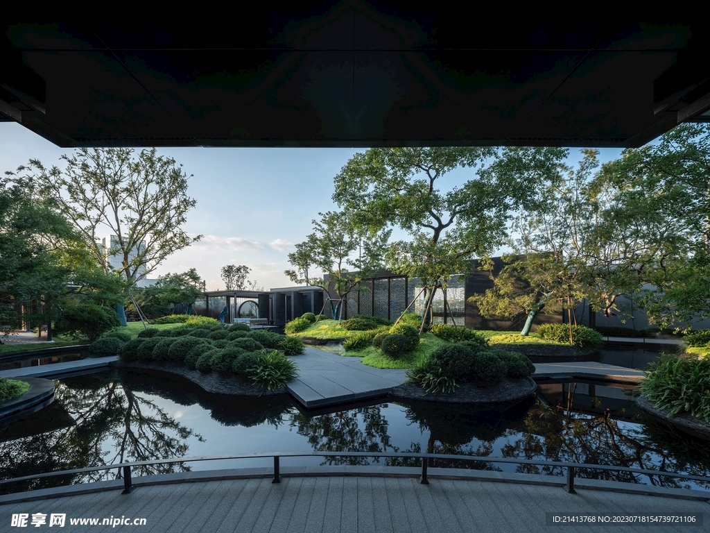 園林建筑風(fēng)景 