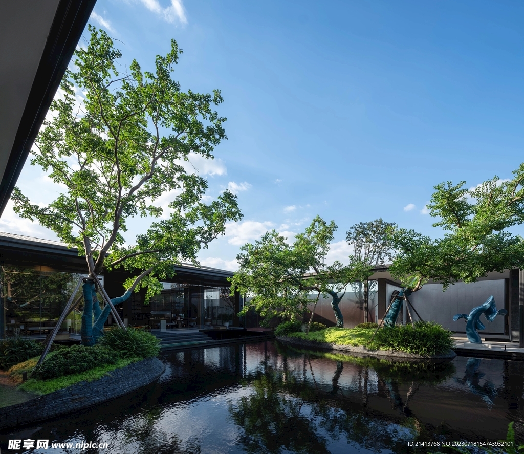園林建筑風景
