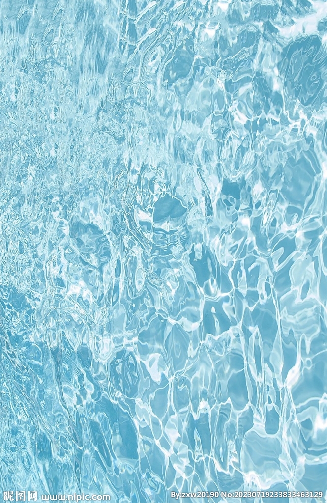 淺藍色水紋