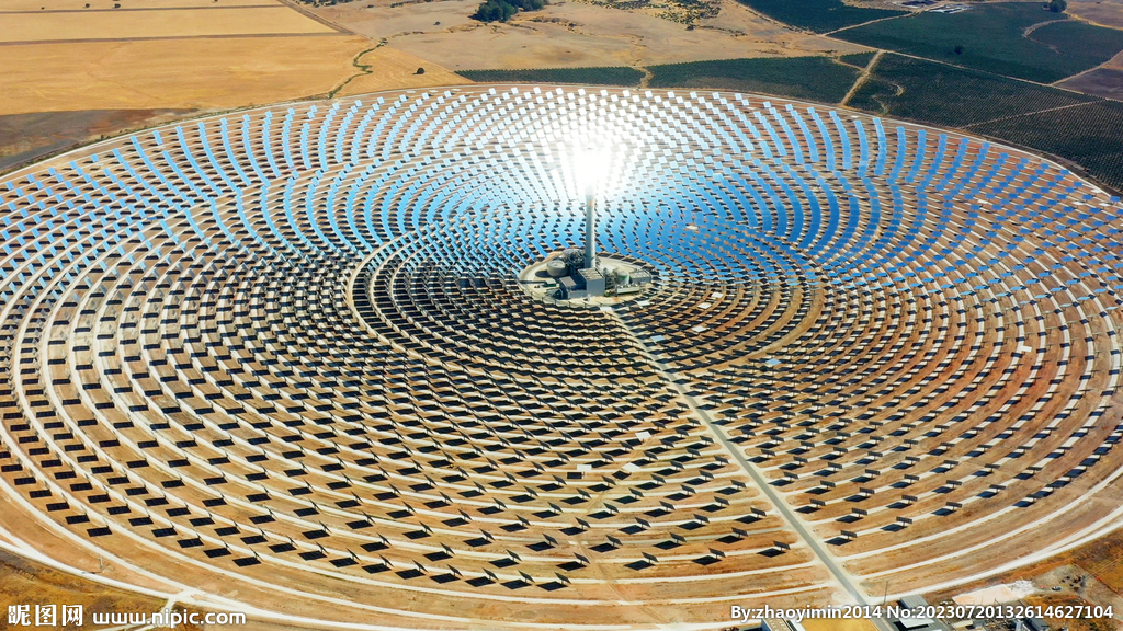 太阳能发电站