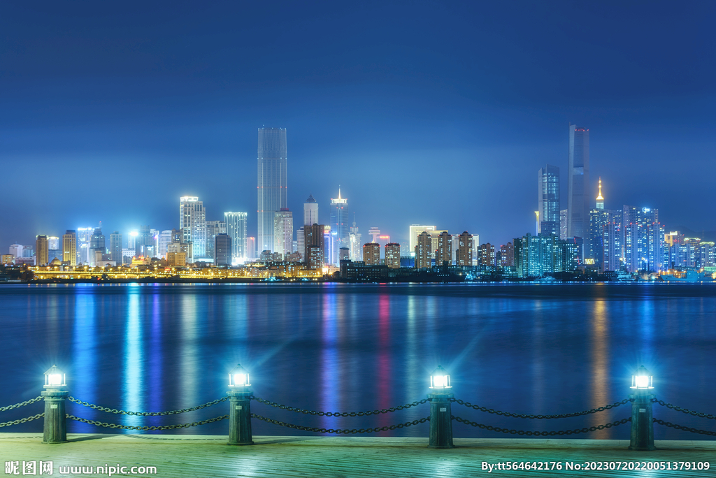 大連城市海景