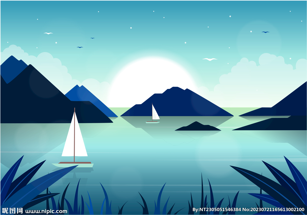 游戲山水場景