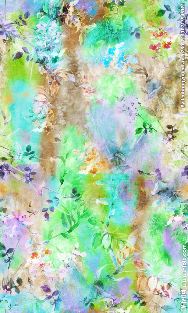 抽象花