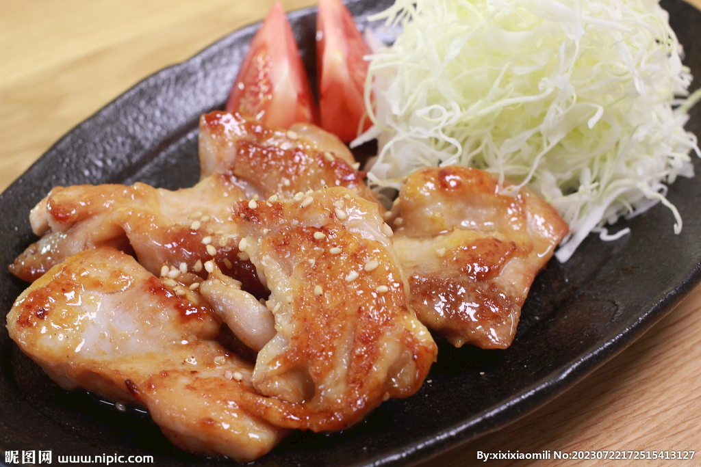 炸雞塊美食