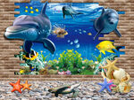 海底世界 壁画