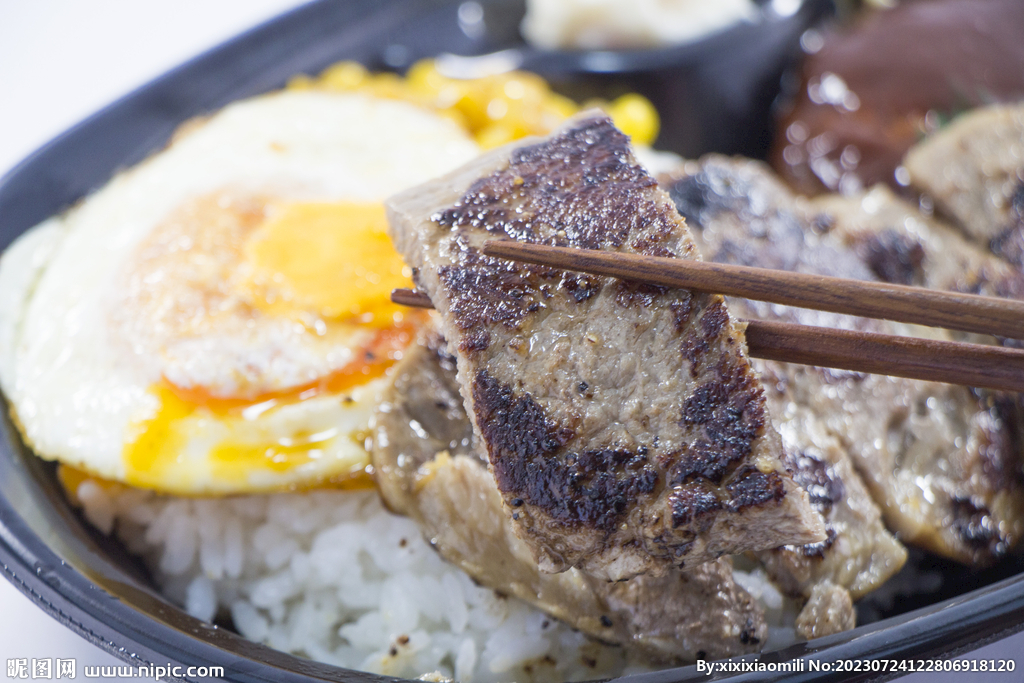 牛肉烤肉美食
