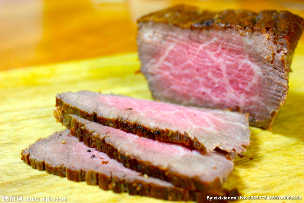 牛肉切片美食
