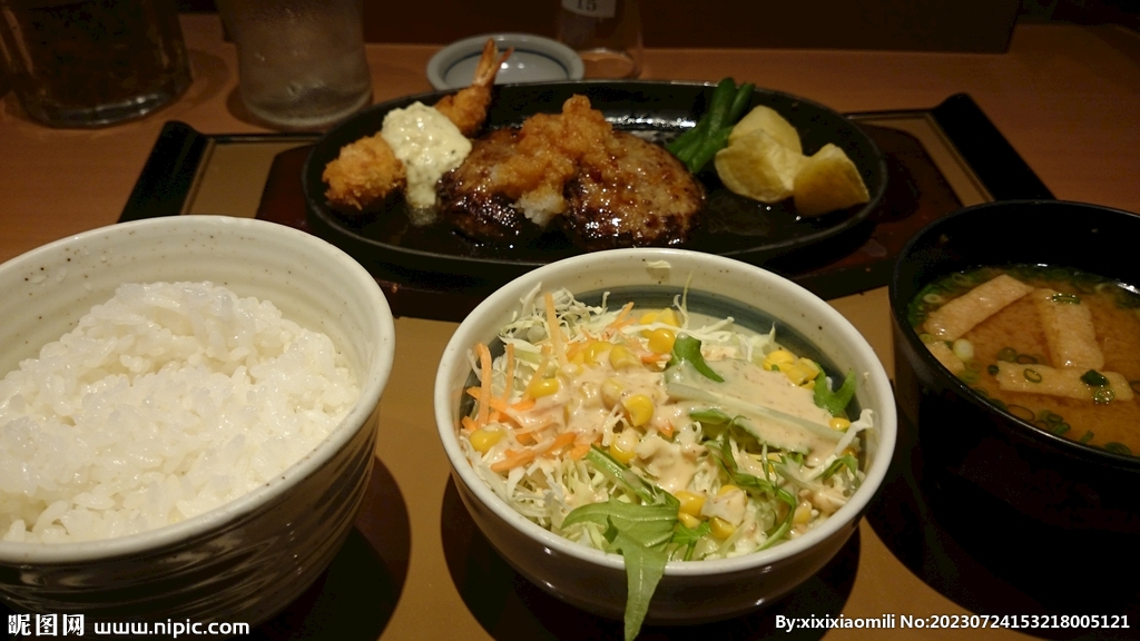 牛肉烤肉套餐美食