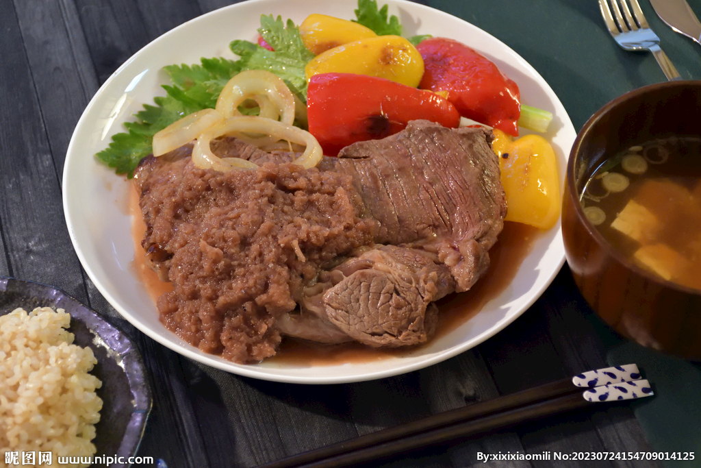 牛肉烤肉套餐美食