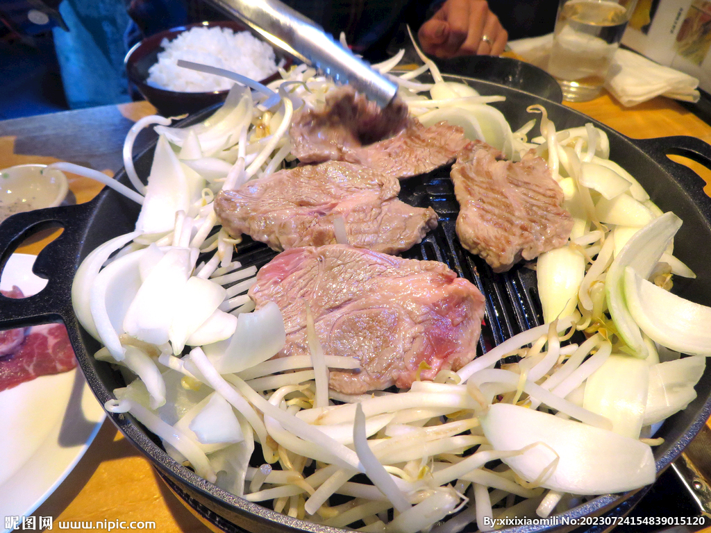 牛肉烤肉美食