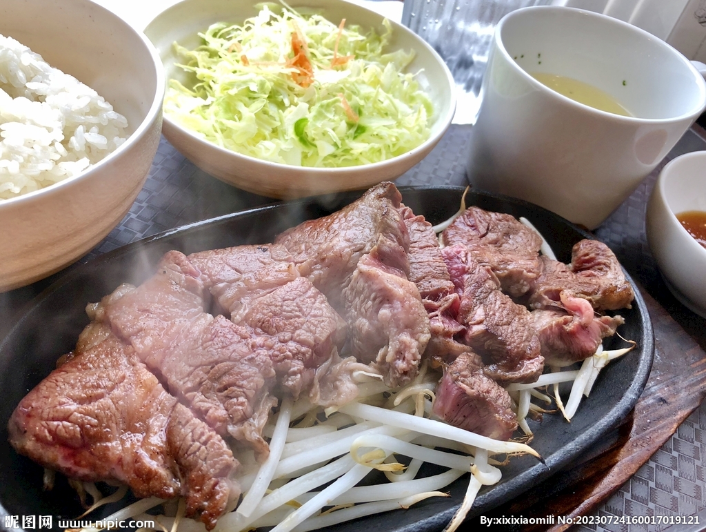 牛肉烤肉美食