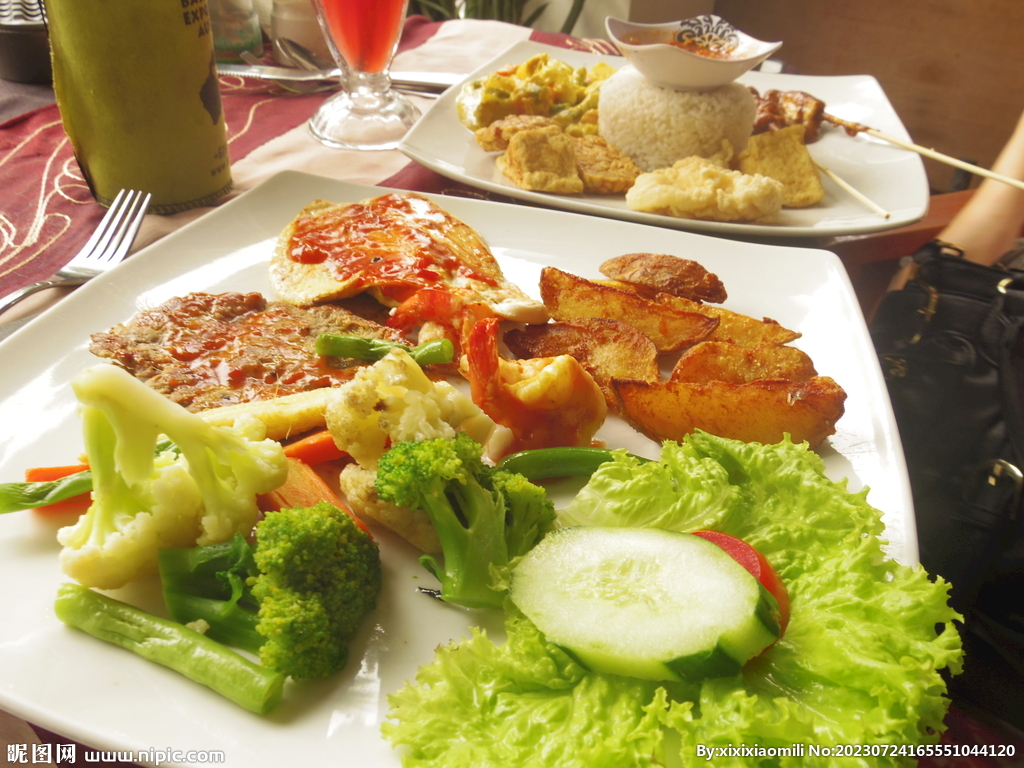 牛肉套餐美食