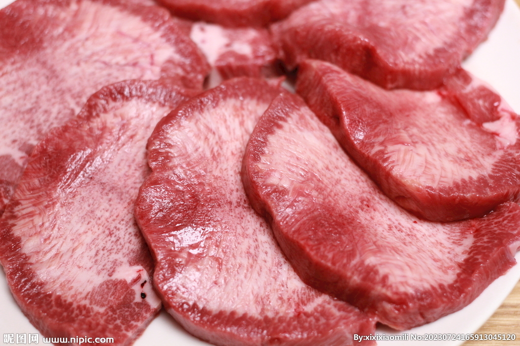 切片牛肉食材