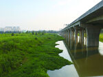 湖边  城市    风景   