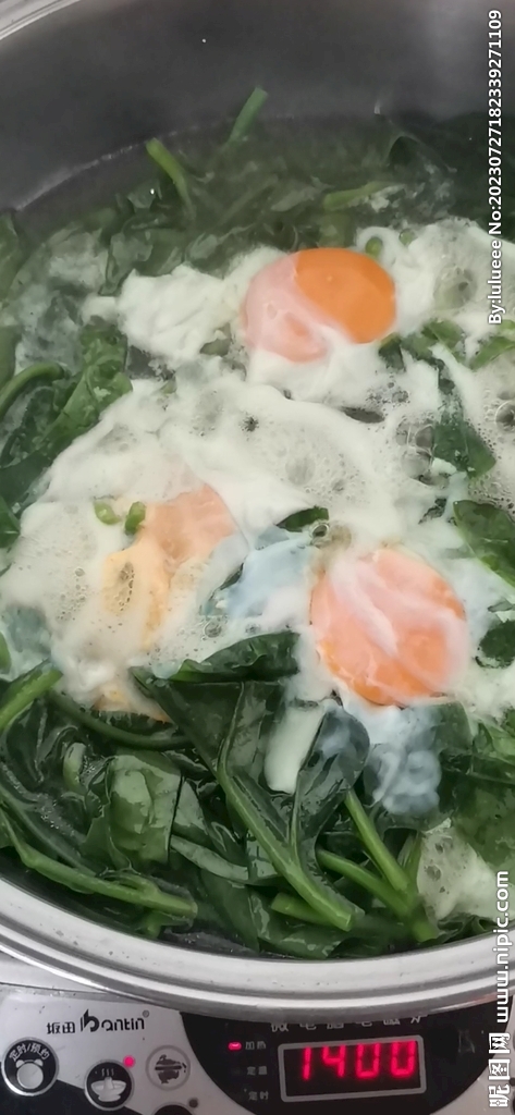 藤菜鸡蛋汤