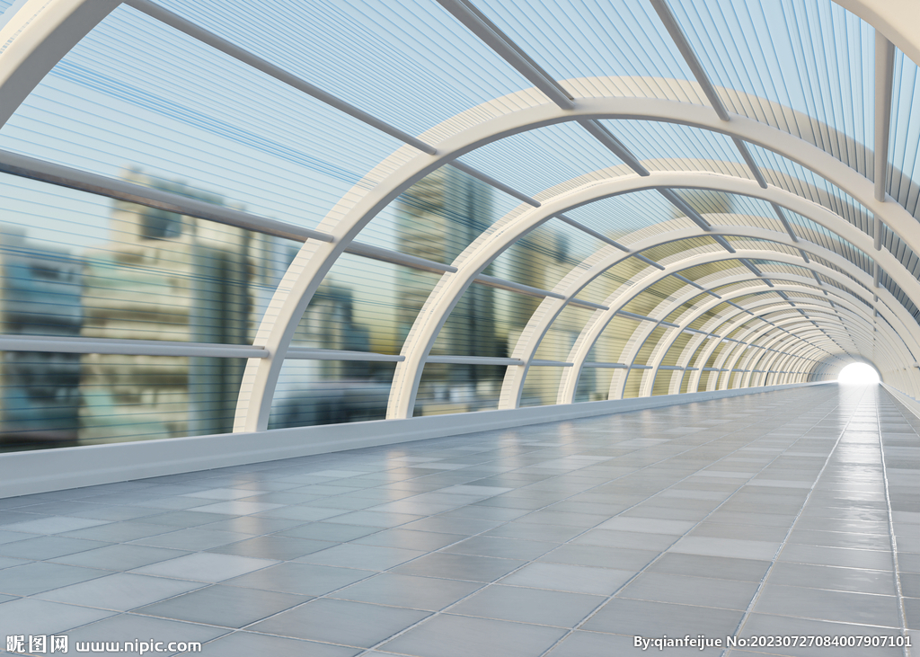 隧道長廊背景