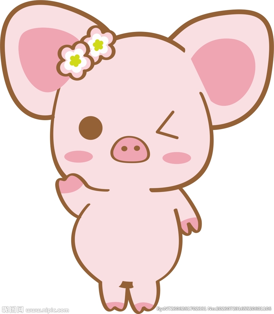 可愛小豬