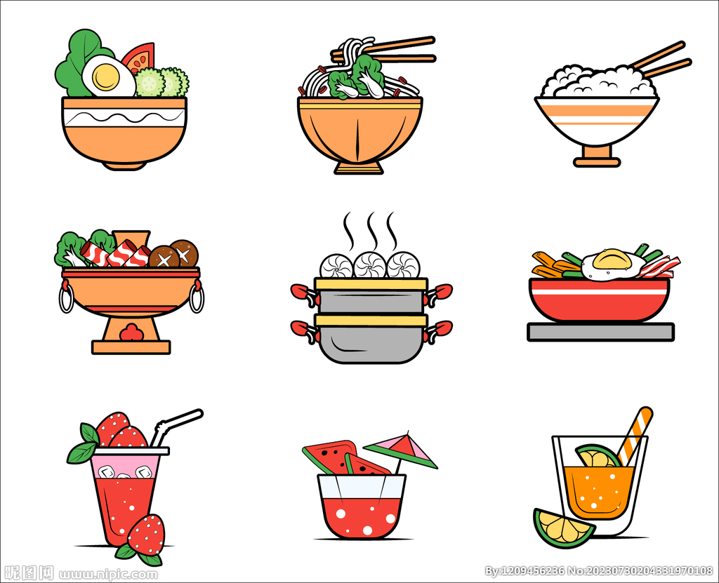 食物圖標icon