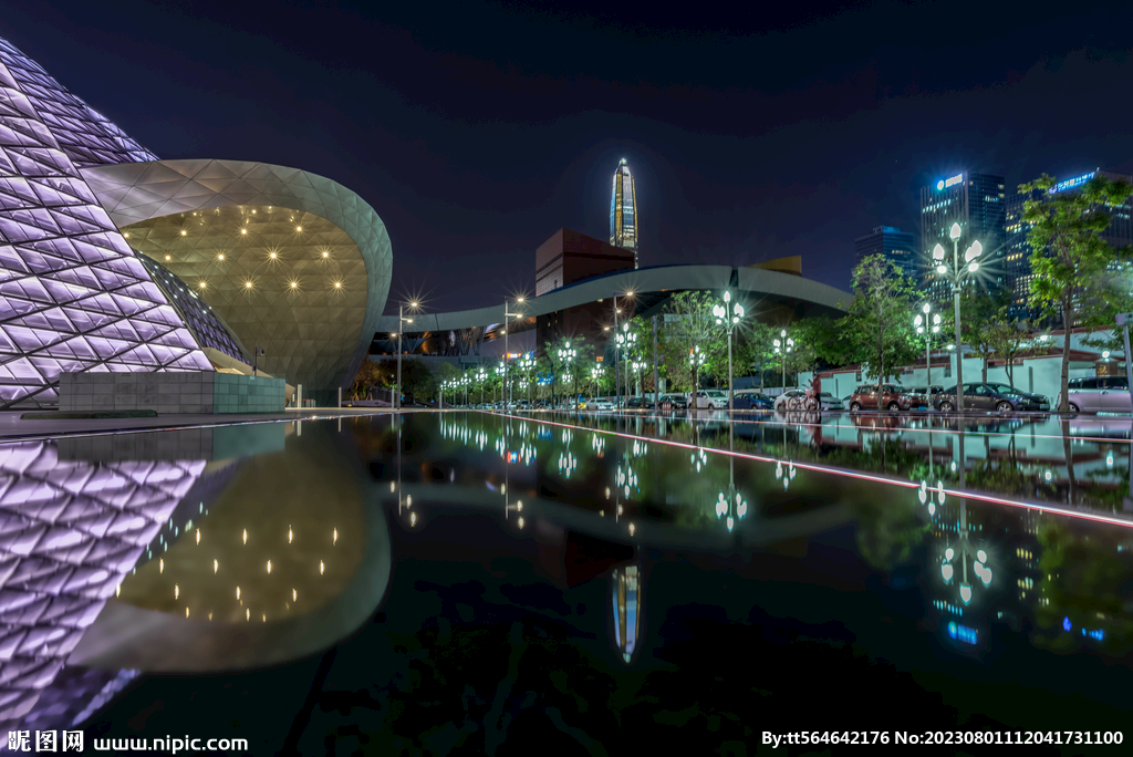 深圳城市中心夜景