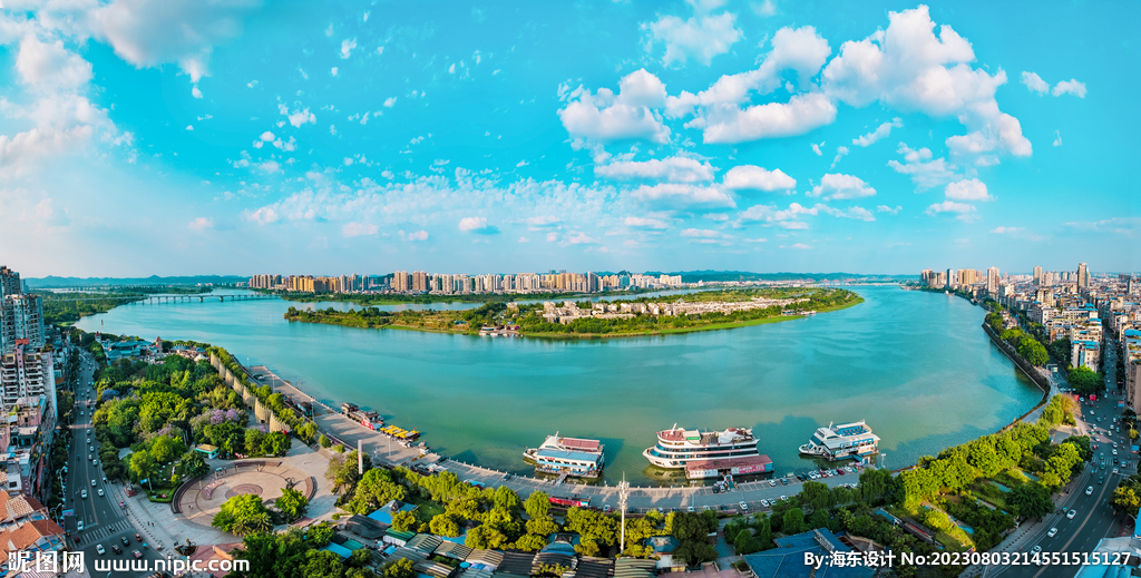 濱江路全景