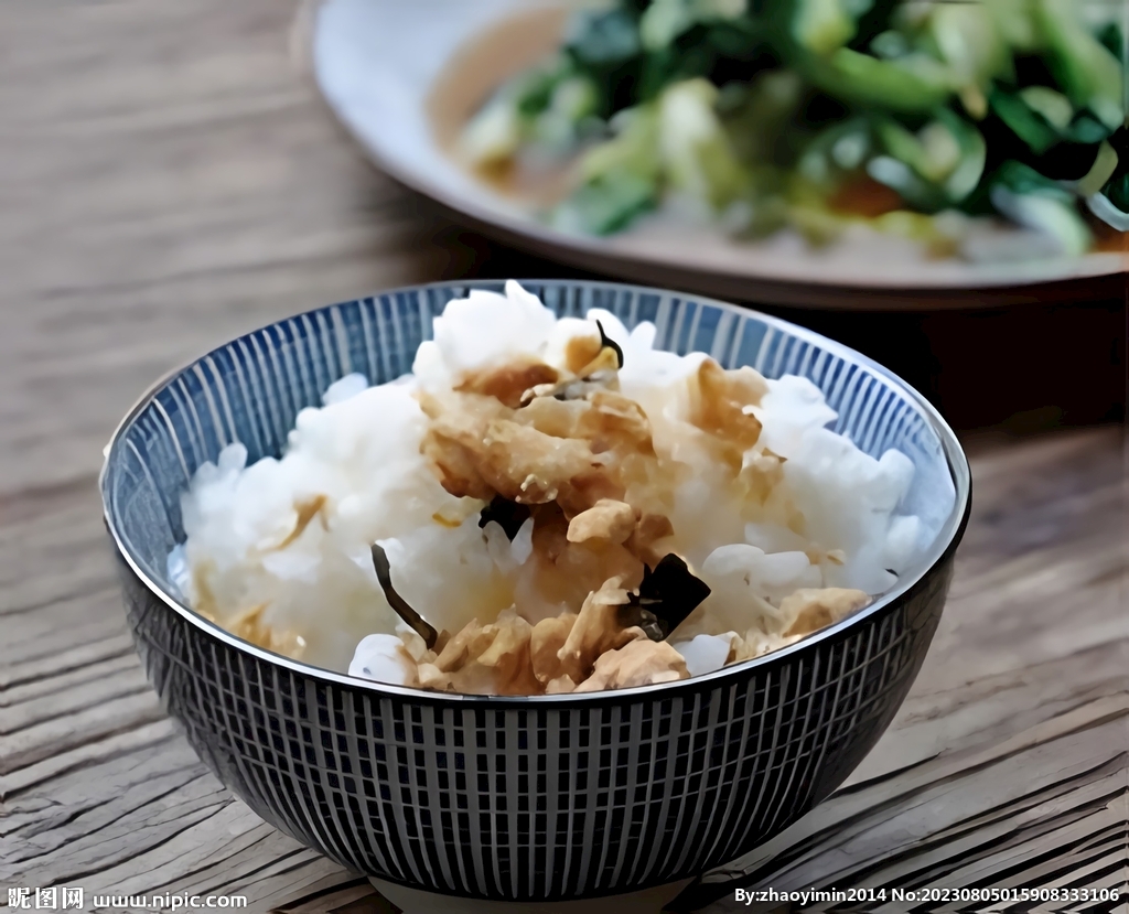肉松拌飯