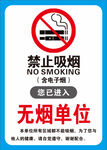 无烟单位 禁烟牌