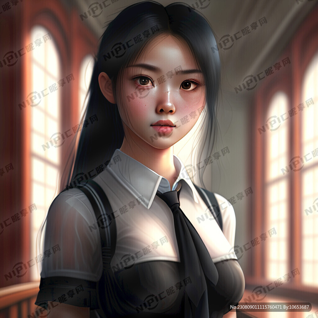 明亮的大眼睛 大學(xué)生 女生