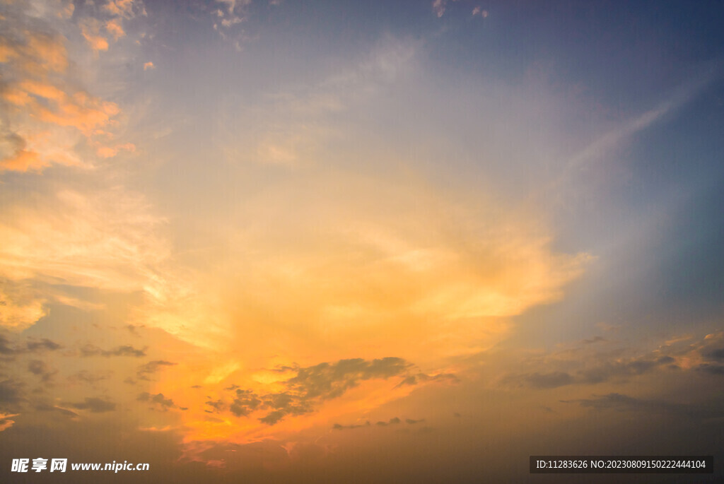 夕陽天空